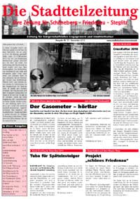 Stadtteilzeitung Schöneberg November 2010